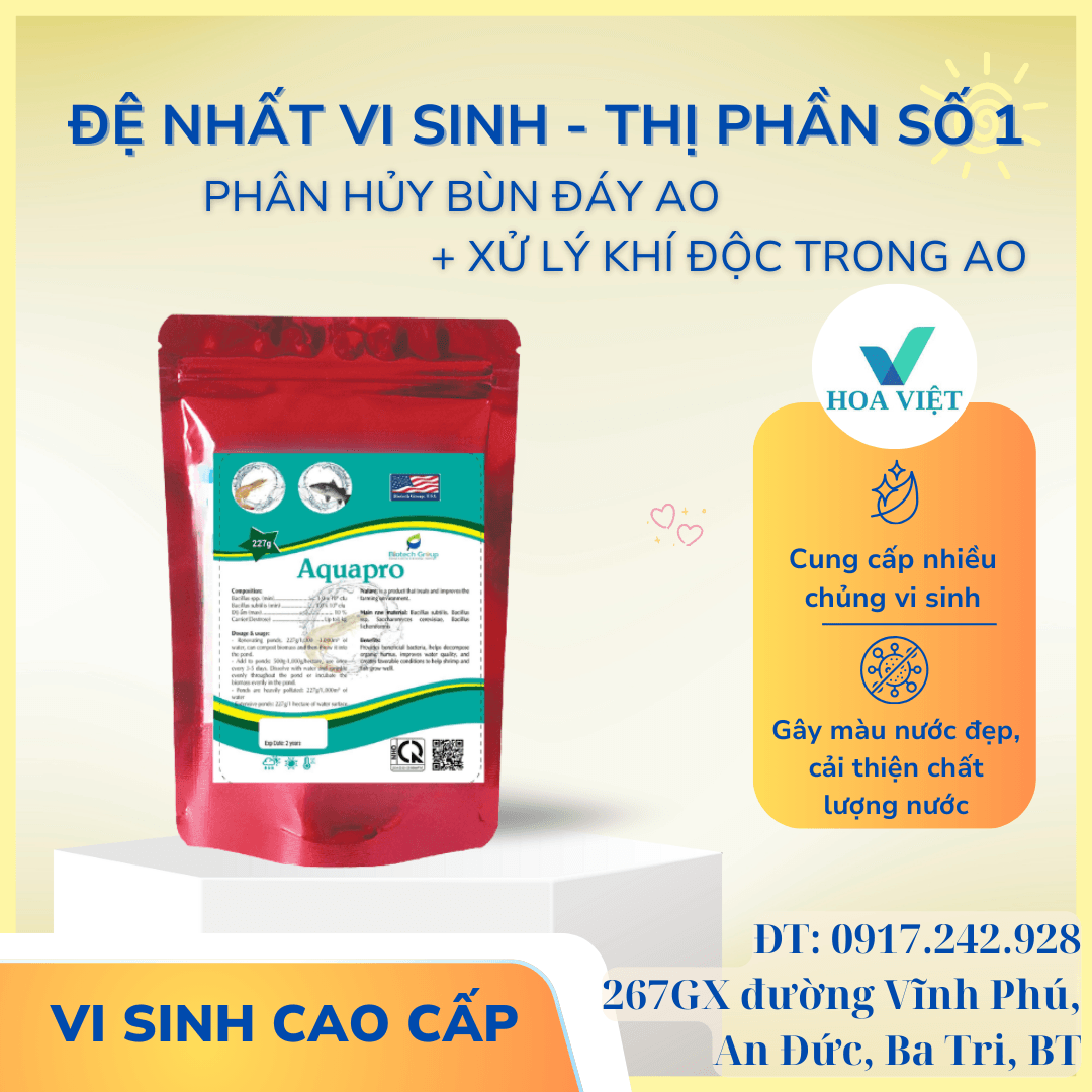 Aquapro 227g vi sinh cao cấp