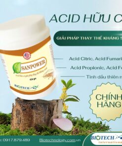 Alternative view of SANPOWER - Acid hữu cơ thay thế kháng sinh, phòng trị các bệnh gan tụy, đường ruột