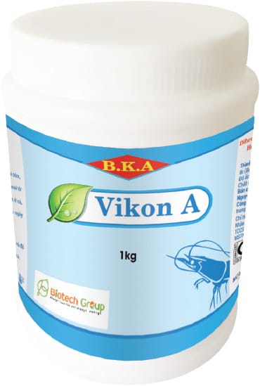 Alternative view of VIKON A (B.K.A) - Diệt khuẩn phổ rộng, diệt virus, vi khuẩn và loài nấm gây bệnh