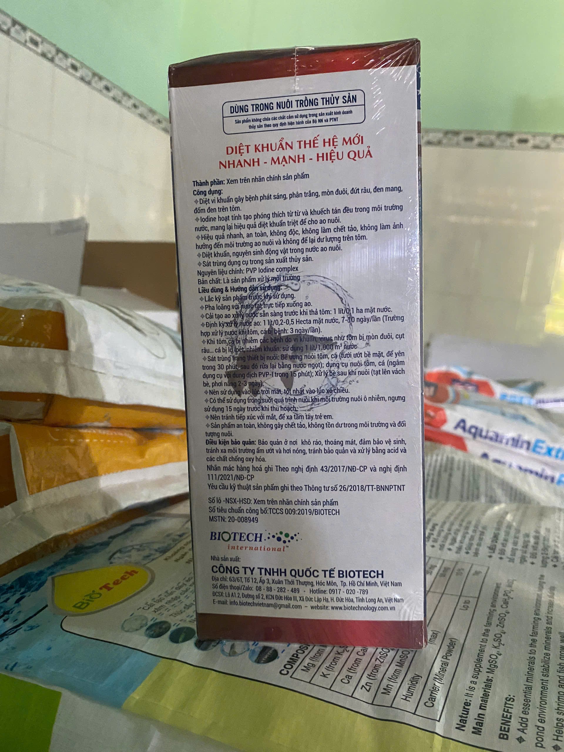 BIO DINE 99 - Diệt khuẩn thế hệ mới, an toàn cho tôm cá, không ảnh hưởng đến tảo - Ảnh 3
